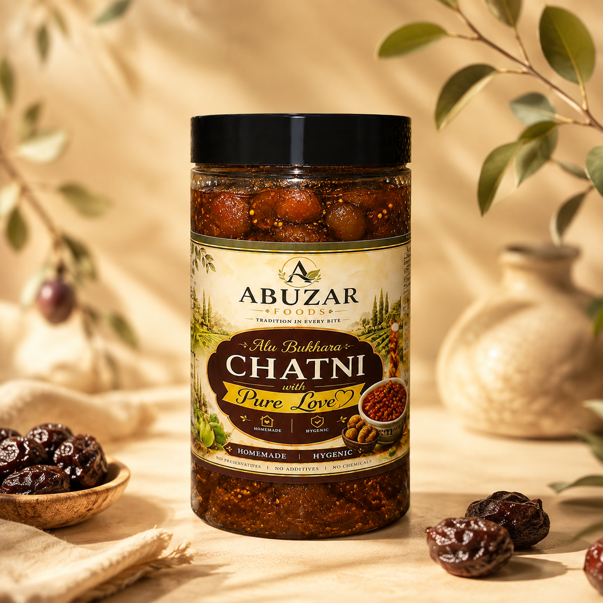 Aloo Bukhara Chatni - 1000gm