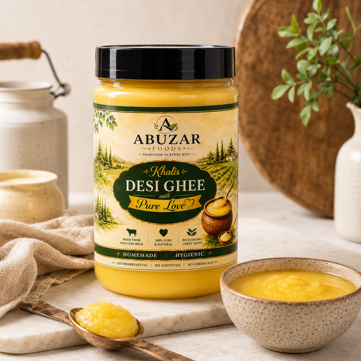 Pure Homemade Desi Ghee