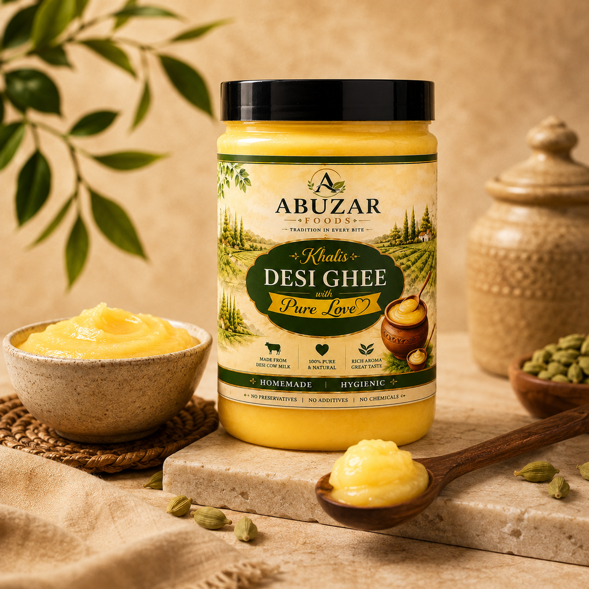 Pure Homemade Desi Ghee