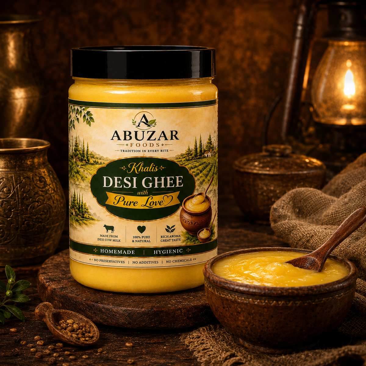 Pure Homemade Desi Ghee