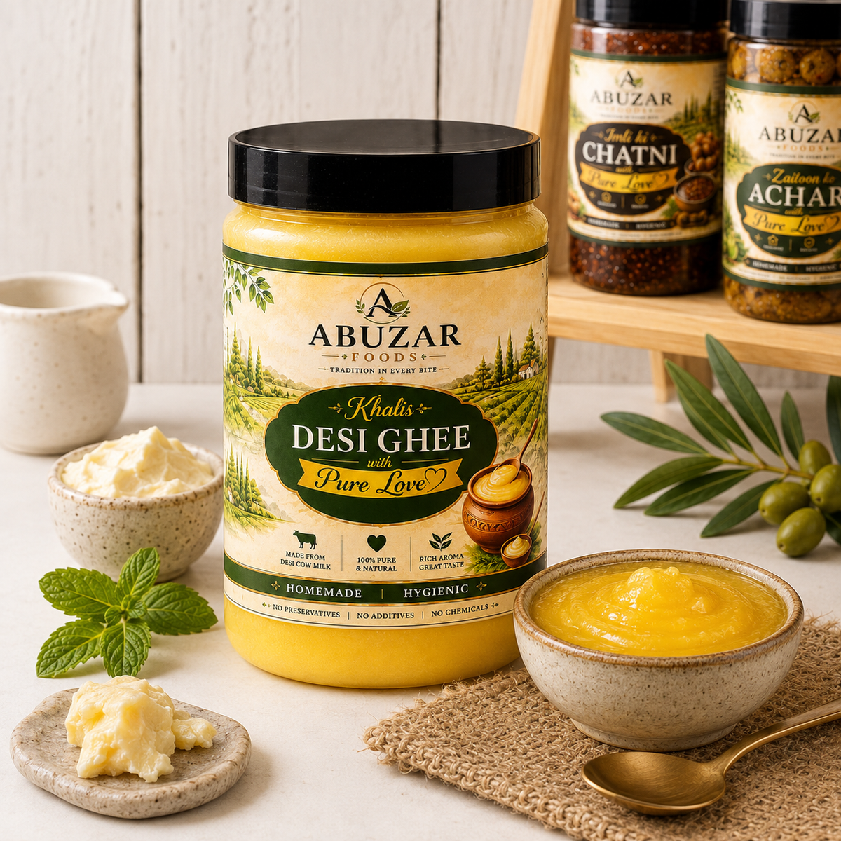 Pure Homemade Desi Ghee